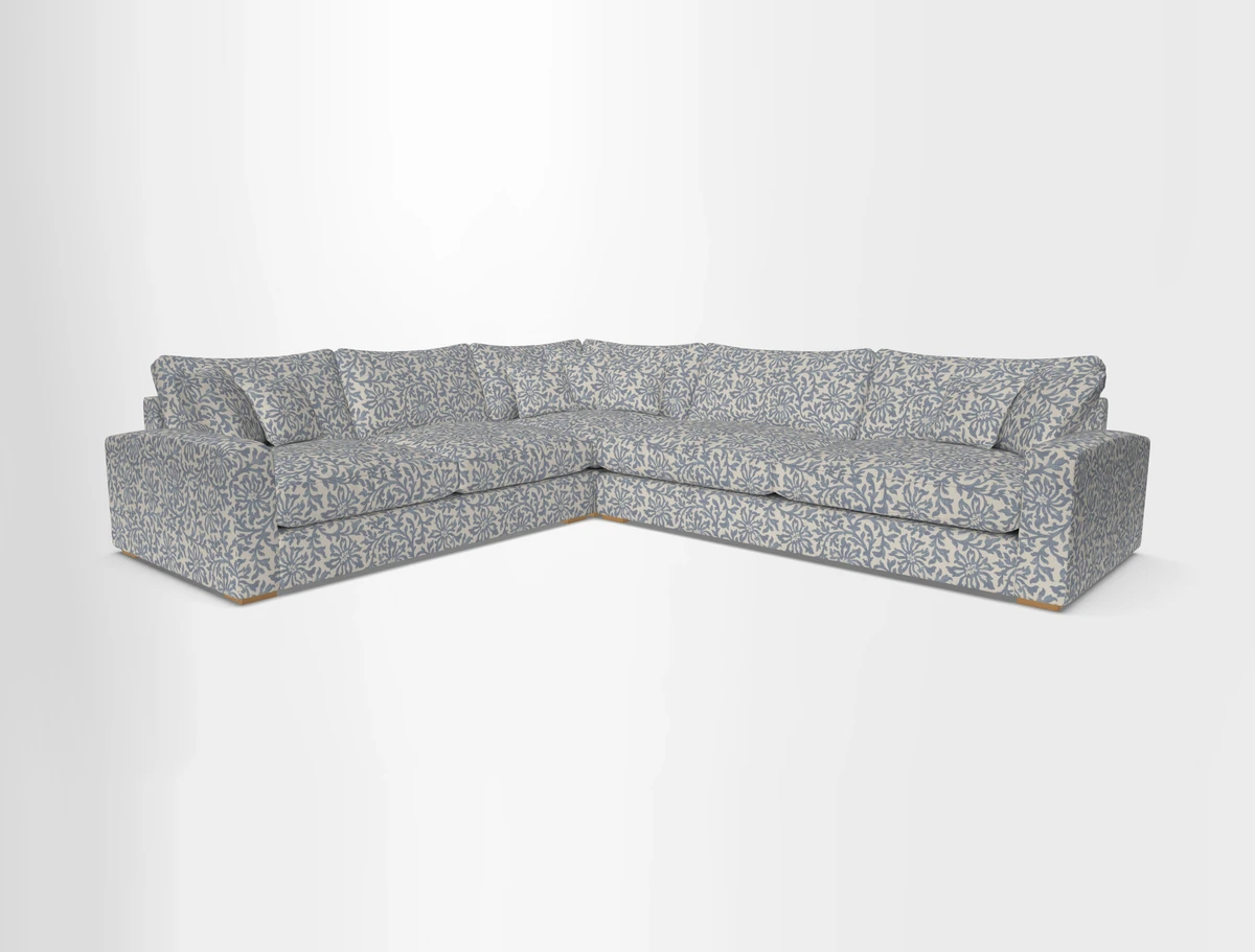 Stockbridge Corner Sofa RHF in Sanday Natural
