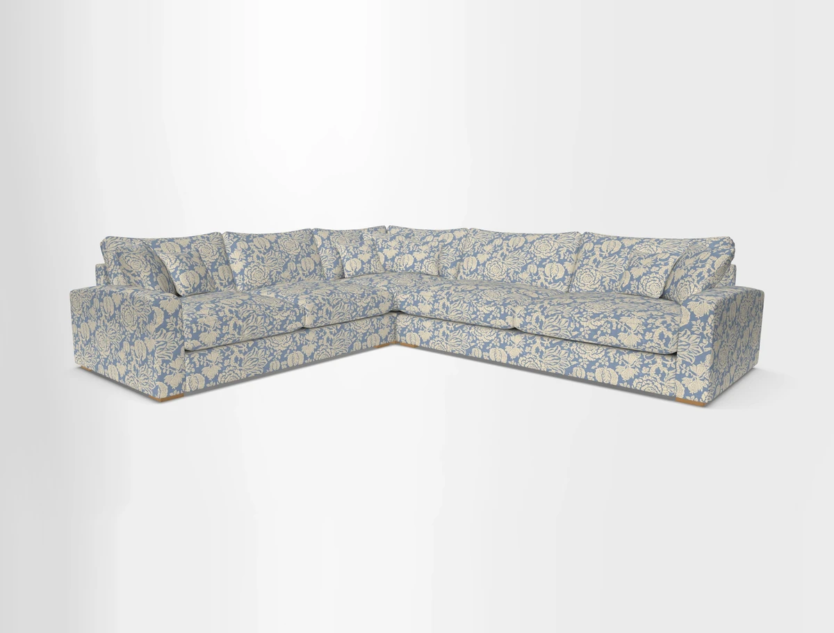 Stockbridge Corner Sofa RHF in Sanday Natural