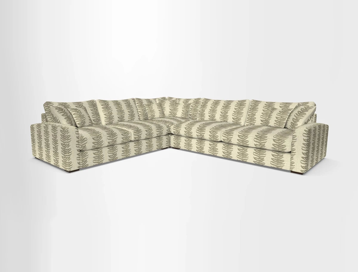 Stockbridge Corner Sofa RHF in Sanday Natural