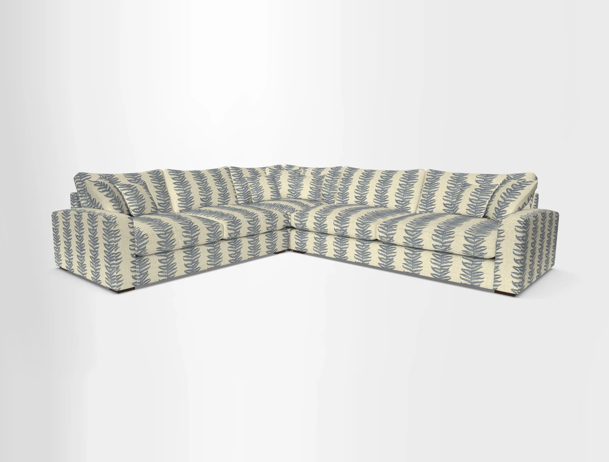 Stockbridge Corner Sofa RHF in Sanday Natural