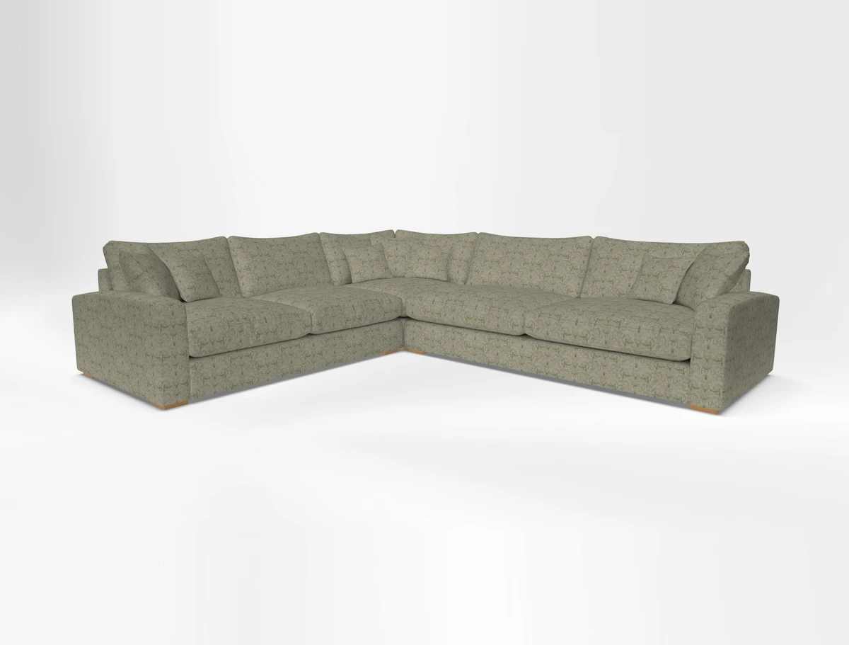Stockbridge Corner Sofa RHF in Sanday Natural