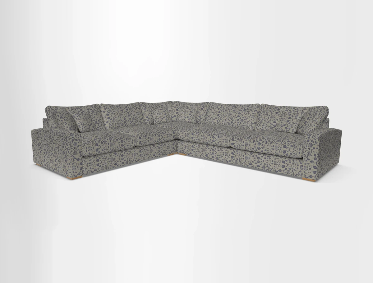 Stockbridge Corner Sofa RHF in Sanday Natural