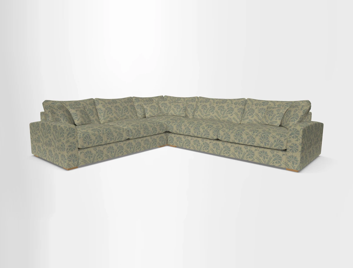 Stockbridge Corner Sofa RHF in Sanday Natural