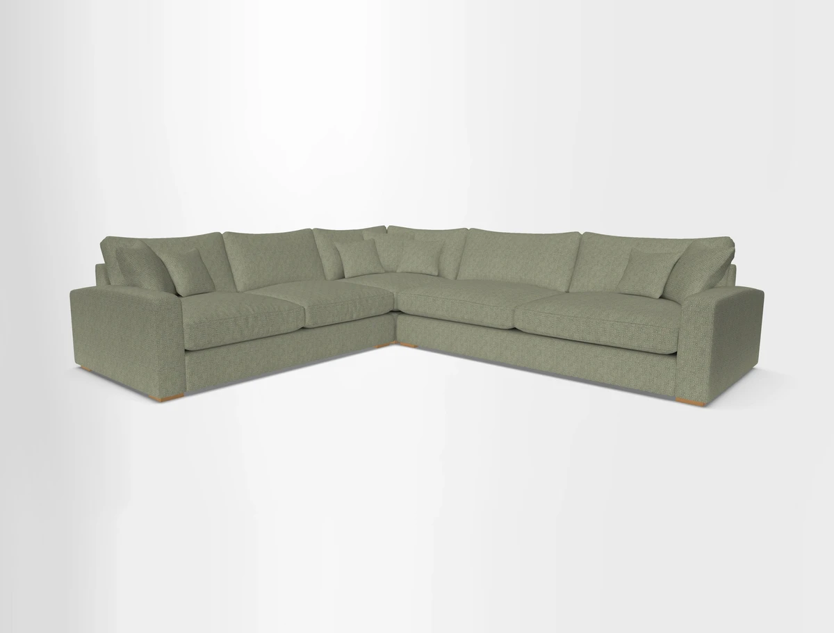Stockbridge Corner Sofa RHF in Sanday Natural