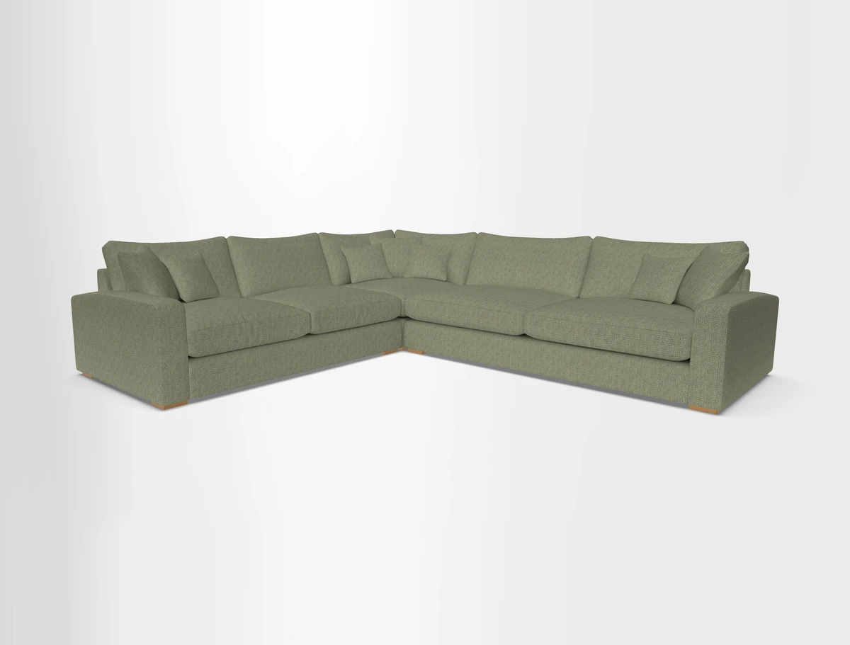 Stockbridge Corner Sofa RHF in Sanday Natural
