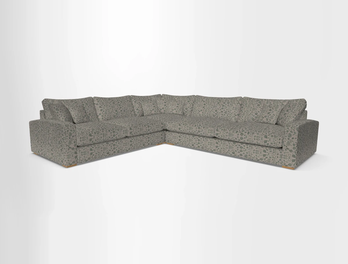 Stockbridge Corner Sofa RHF in Sanday Natural