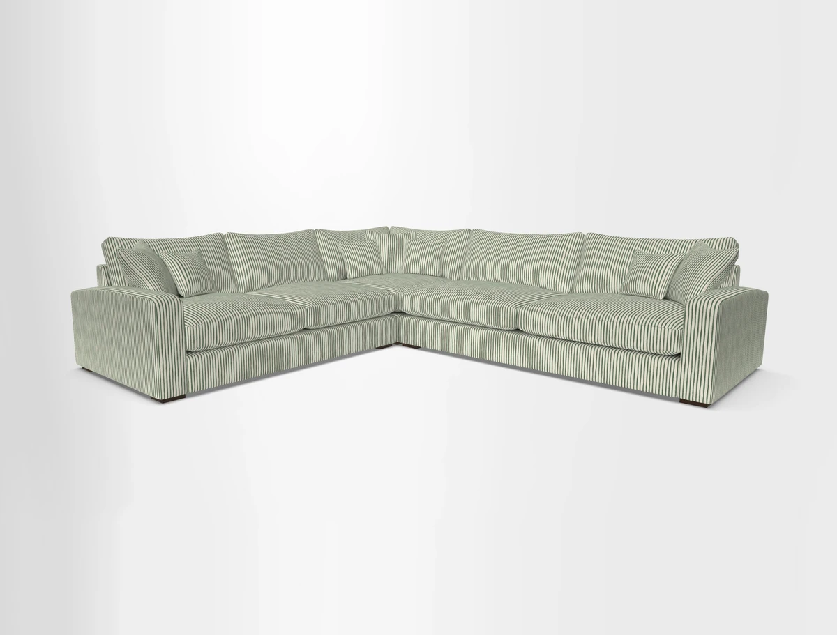 Stockbridge Corner Sofa RHF in Sanday Natural