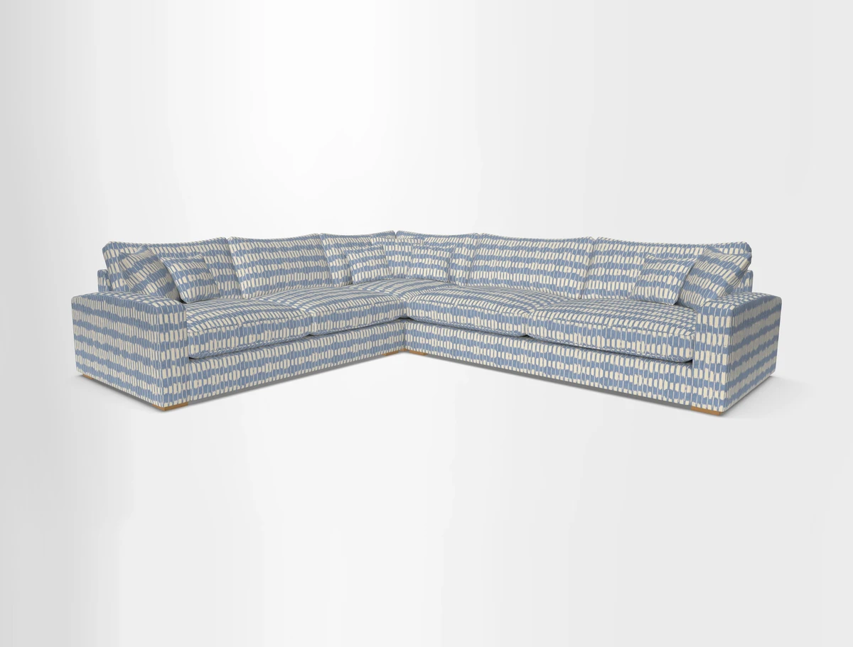 Stockbridge Corner Sofa RHF in Sanday Natural