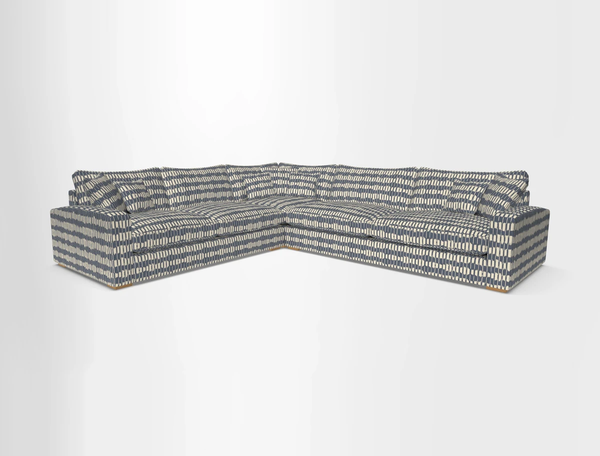 Stockbridge Corner Sofa RHF in Sanday Natural