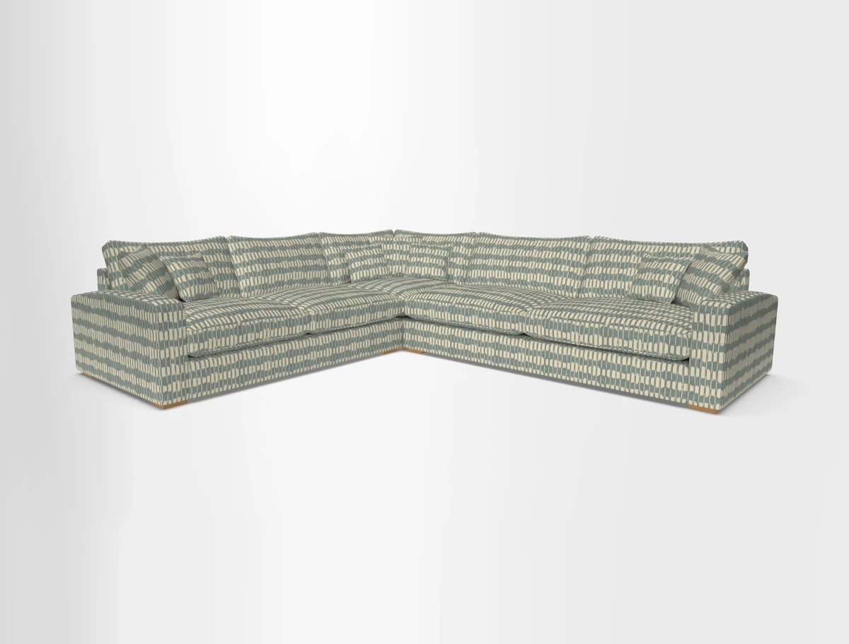 Stockbridge Corner Sofa RHF in Sanday Natural