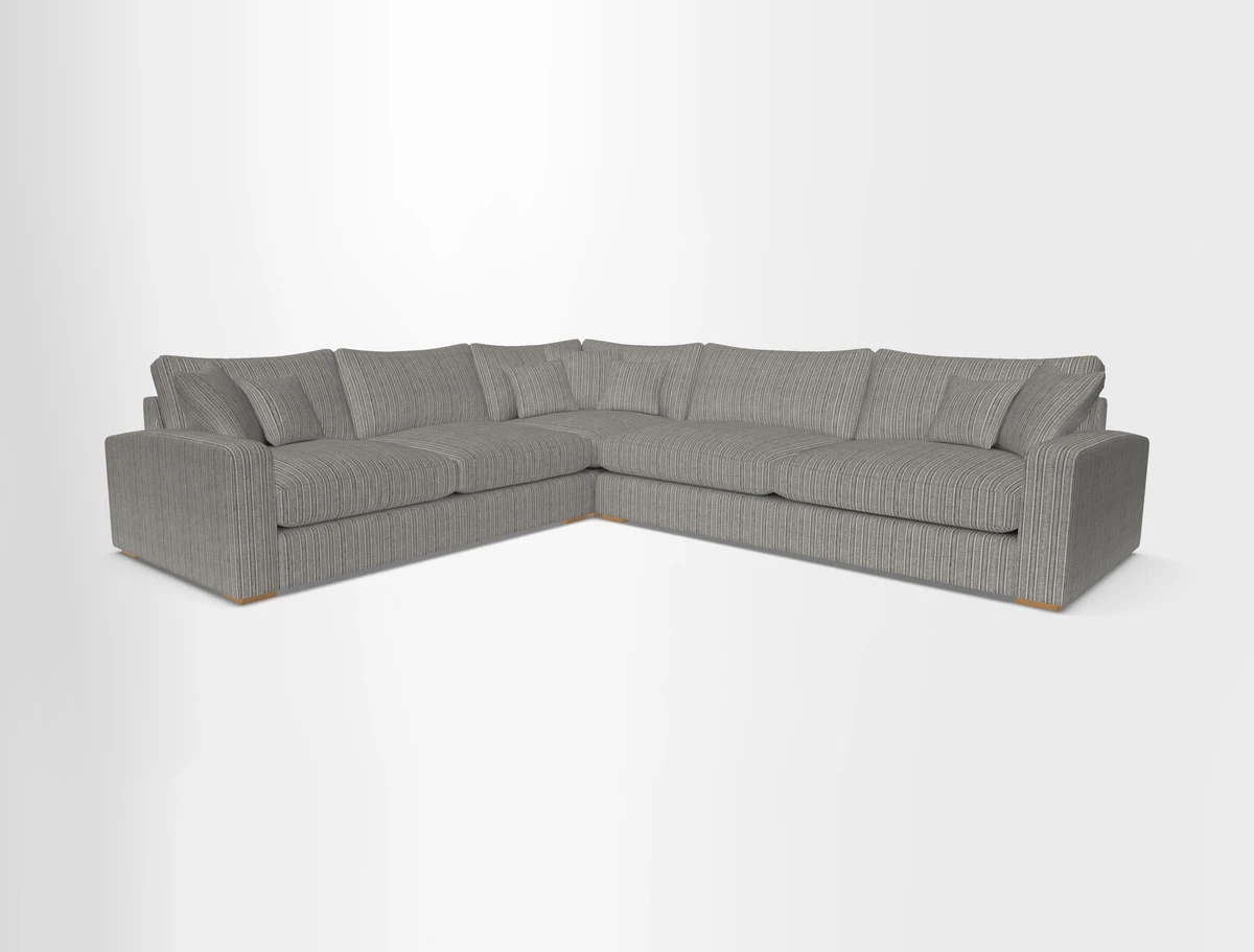 Stockbridge Corner Sofa RHF in Sanday Natural