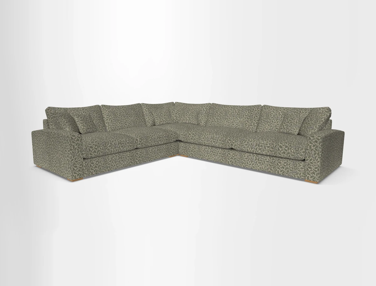 Stockbridge Corner Sofa RHF in Sanday Natural