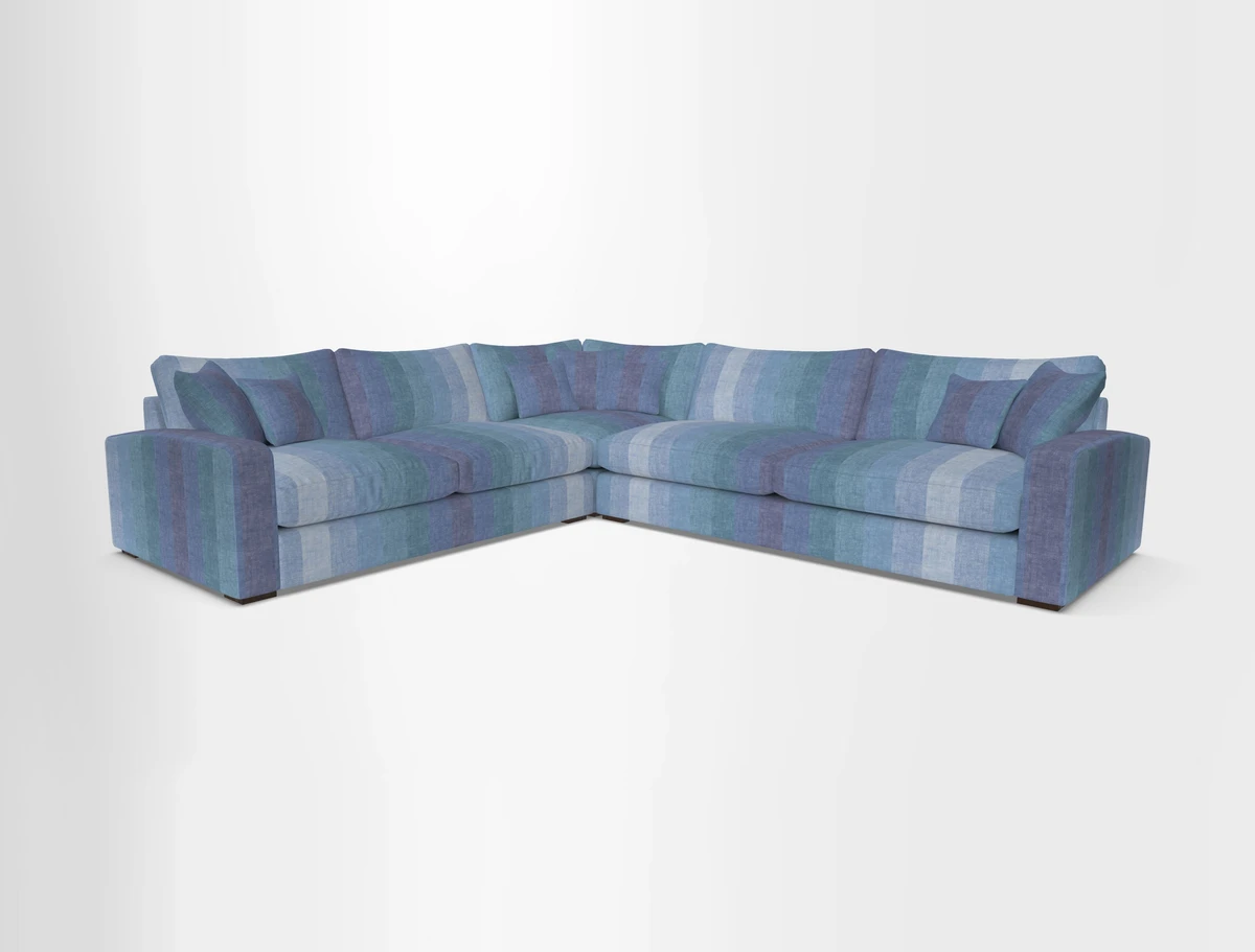 Stockbridge Corner Sofa RHF in Sanday Natural