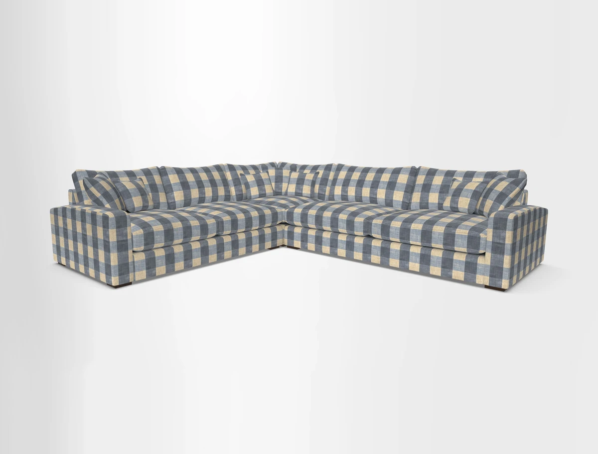 Stockbridge Corner Sofa RHF in Sanday Natural