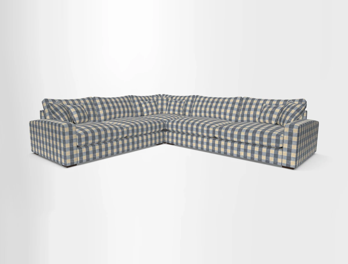 Stockbridge Corner Sofa RHF in Sanday Natural