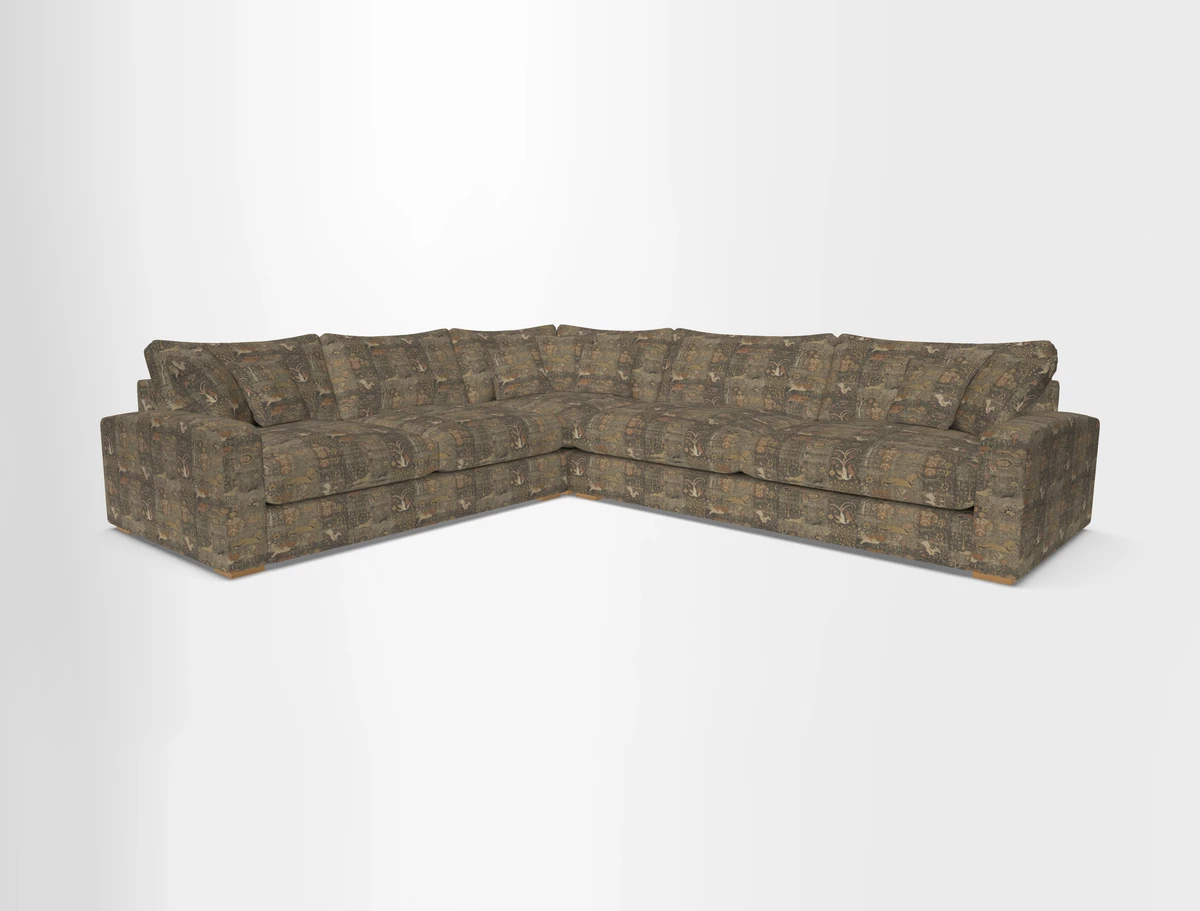 Stockbridge Corner Sofa RHF in Sanday Natural