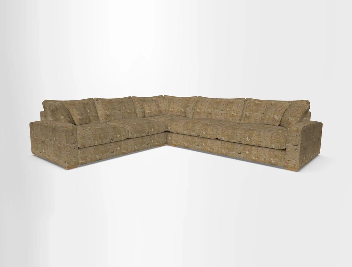 Stockbridge Corner Sofa RHF in Sanday Natural