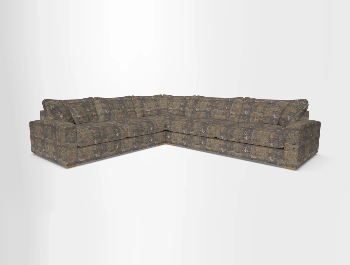 Stockbridge Corner Sofa RHF in Sanday Natural