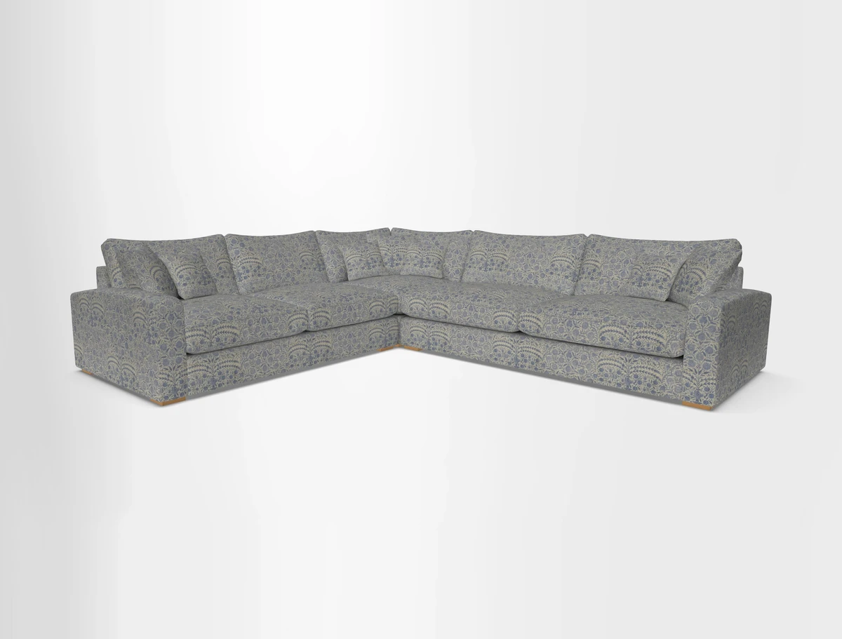 Stockbridge Corner Sofa RHF in Sanday Natural