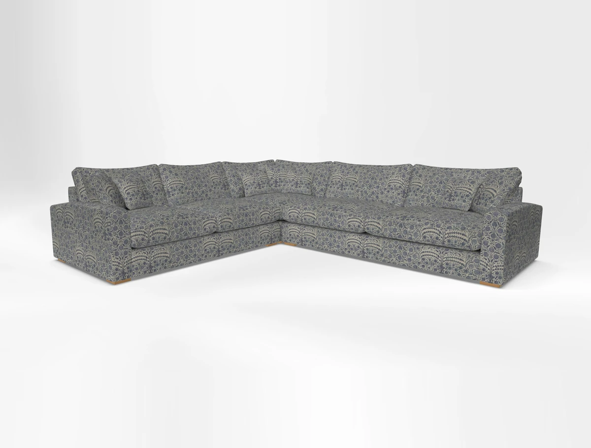 Stockbridge Corner Sofa RHF in Sanday Natural