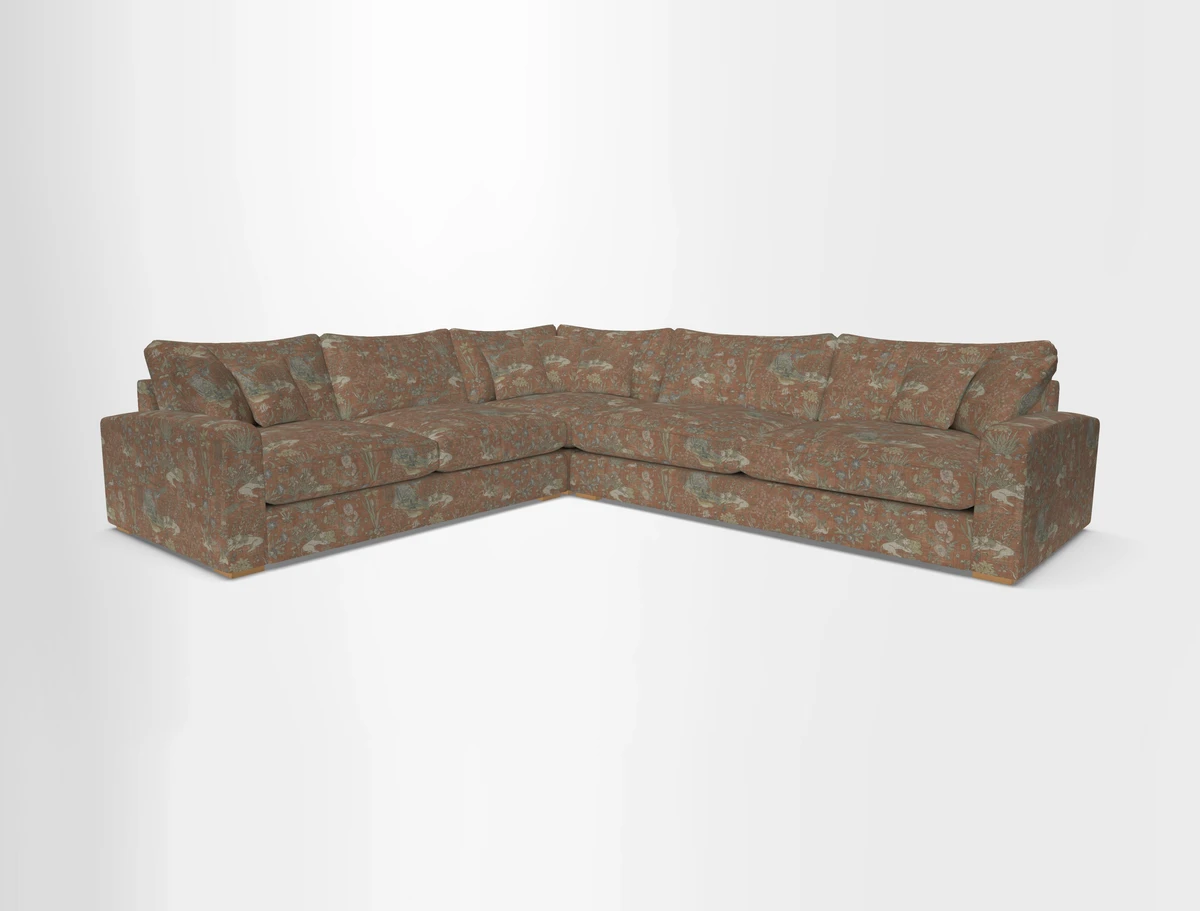 Stockbridge Corner Sofa RHF in Sanday Natural