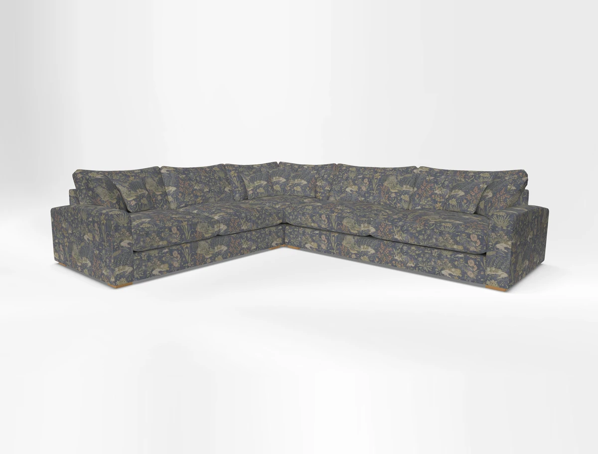 Stockbridge Corner Sofa RHF in Sanday Natural