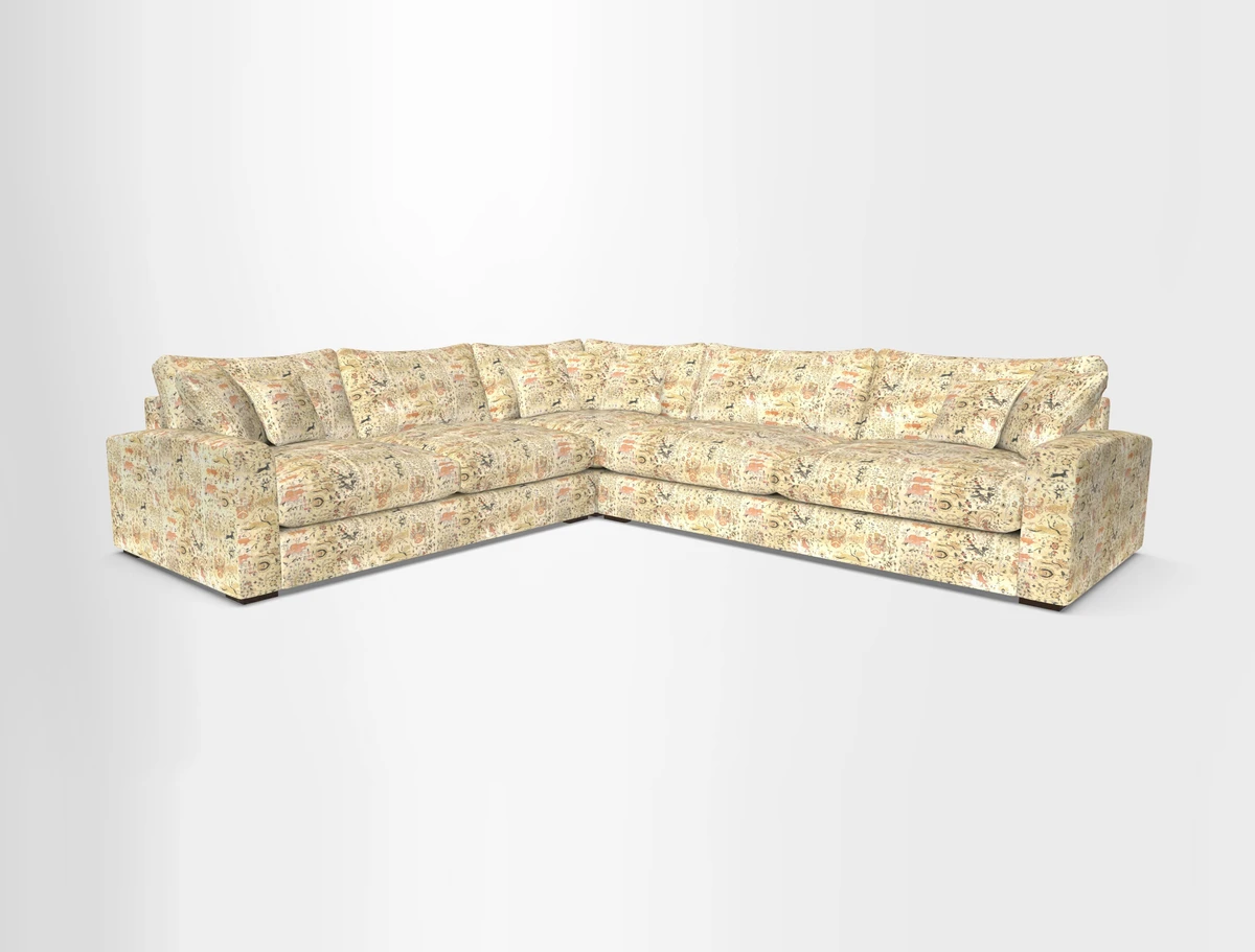 Stockbridge Corner Sofa RHF in Sanday Natural