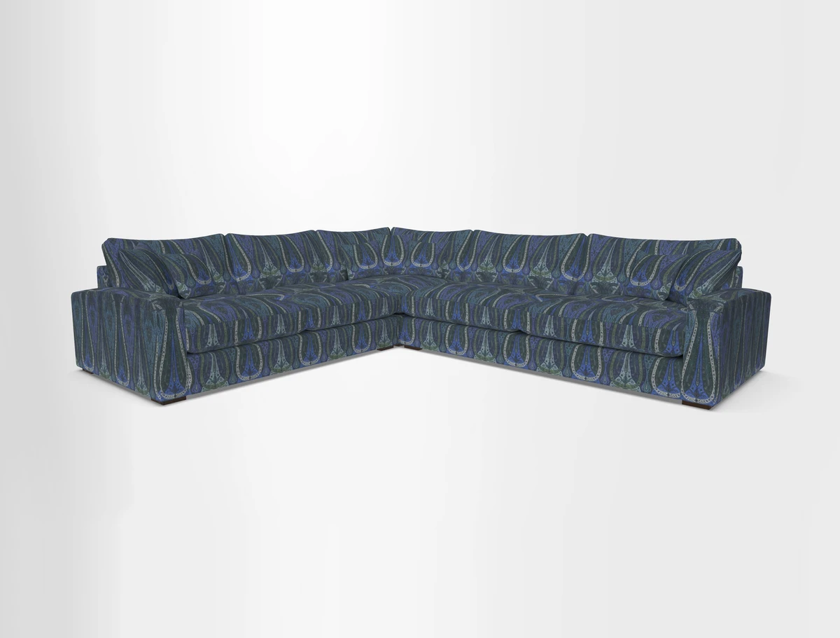Stockbridge Corner Sofa RHF in Sanday Natural