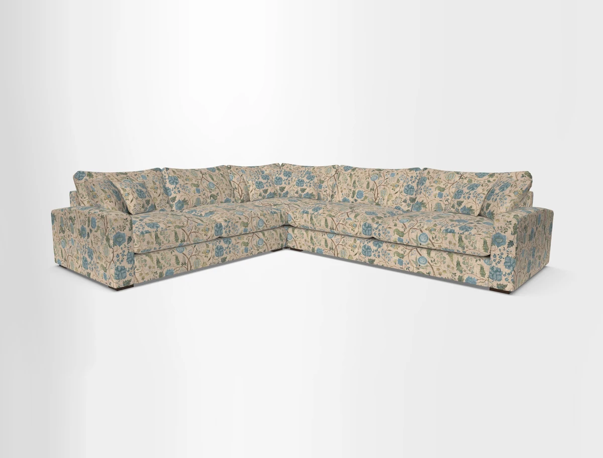 Stockbridge Corner Sofa RHF in Sanday Natural