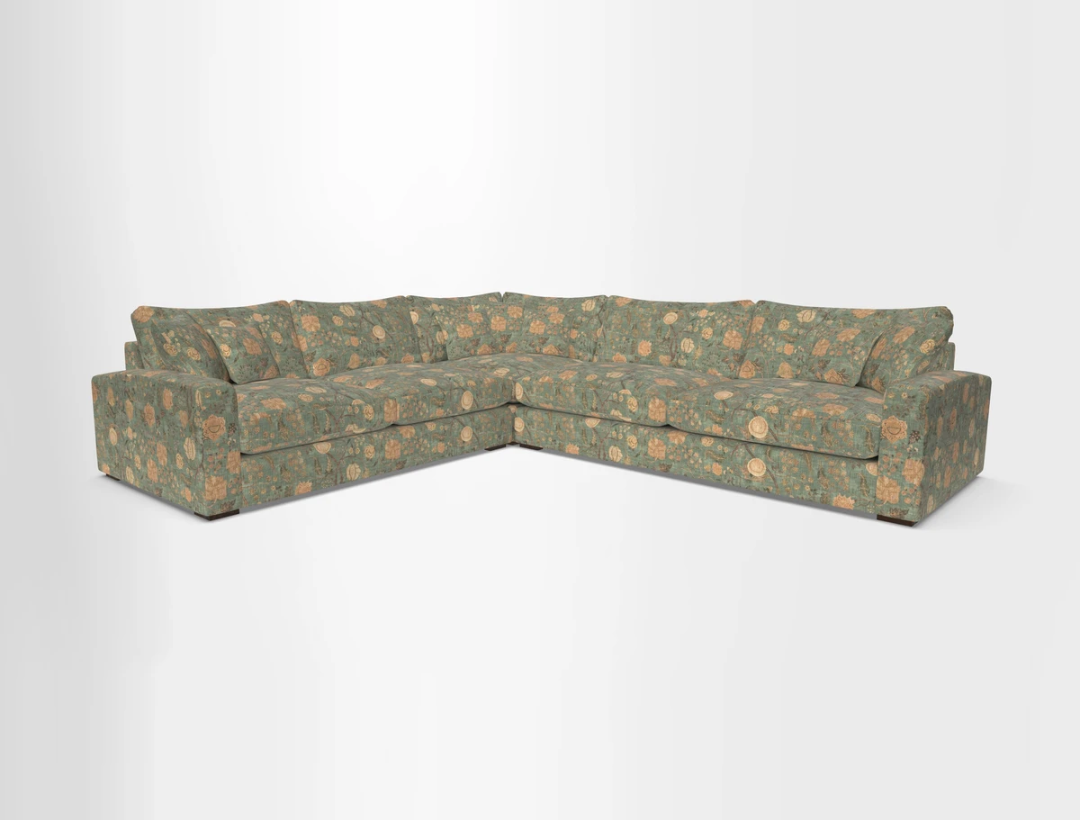 Stockbridge Corner Sofa RHF in Sanday Natural