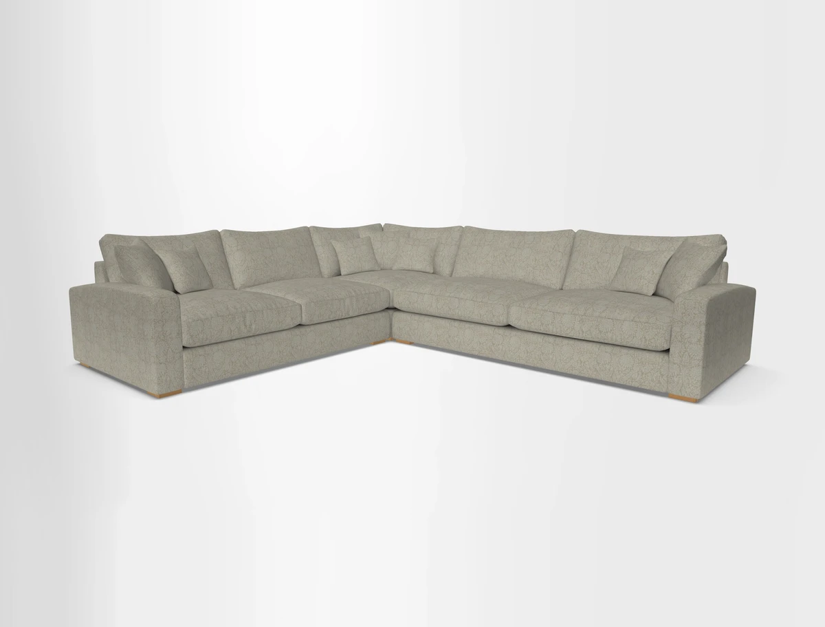Stockbridge Corner Sofa RHF in Sanday Natural