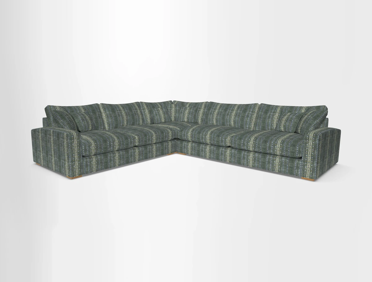 Stockbridge Corner Sofa RHF in Sanday Natural