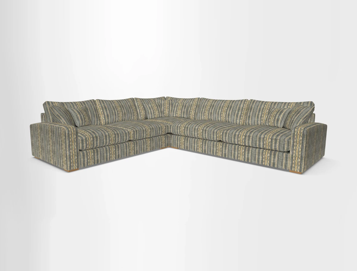 Stockbridge Corner Sofa RHF in Sanday Natural