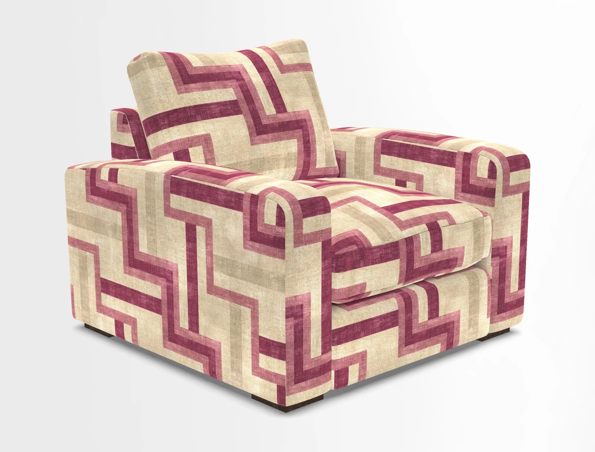 Stockbridge Chair in Two Tone Plain Biscuit