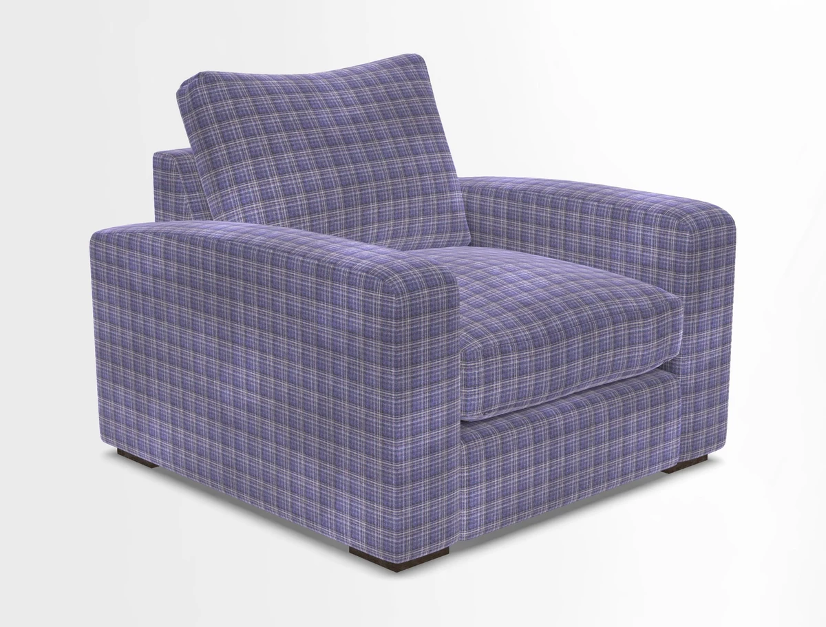 Stockbridge Chair in Two Tone Plain Biscuit