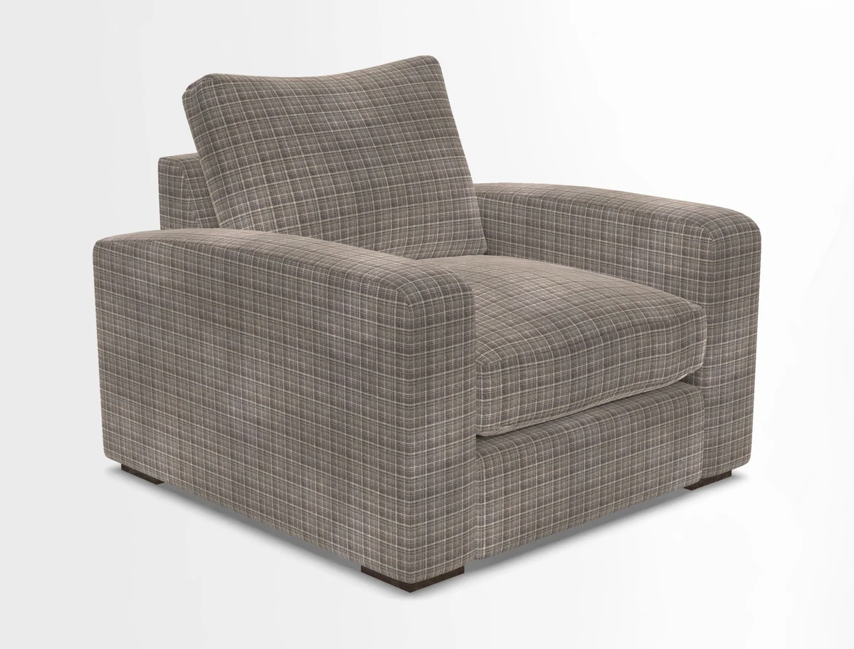 Stockbridge Chair in Two Tone Plain Biscuit