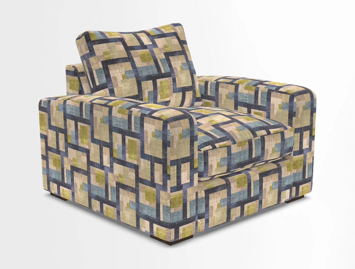 Stockbridge Chair in Two Tone Plain Biscuit