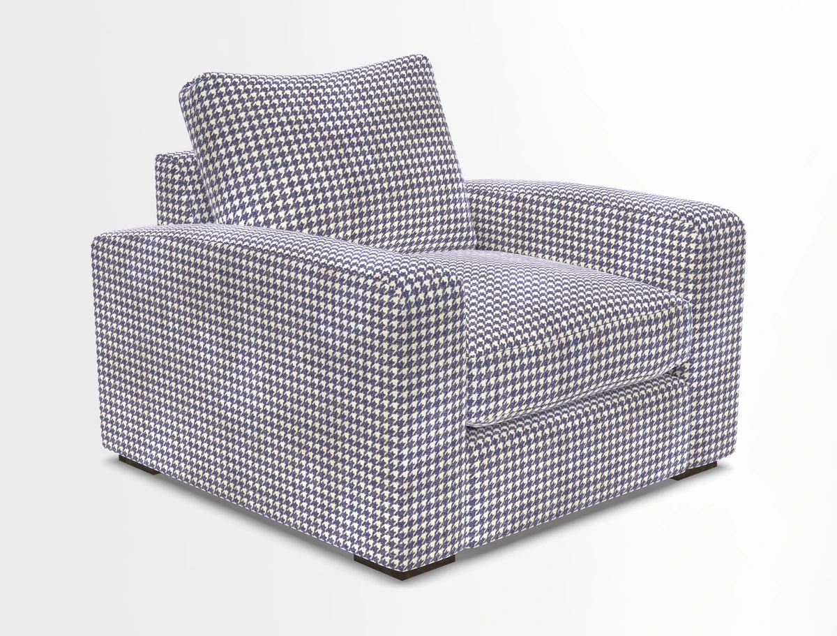 Stockbridge Chair in Two Tone Plain Biscuit