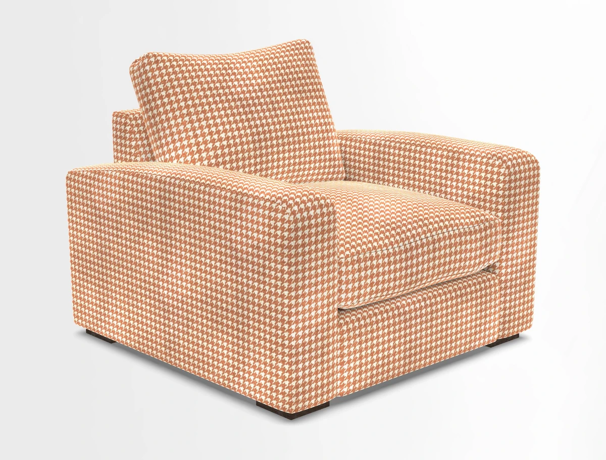 Stockbridge Chair in Two Tone Plain Biscuit