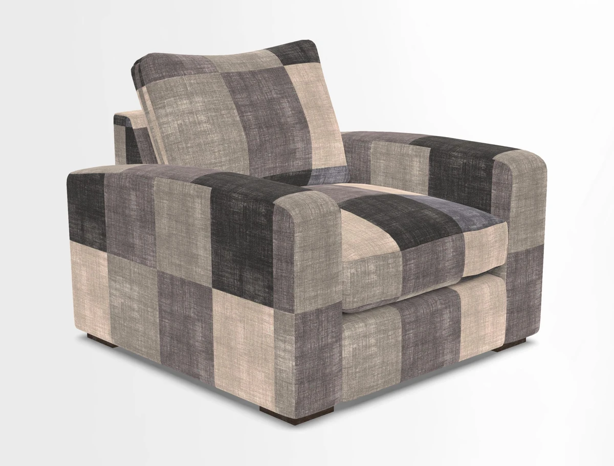 Stockbridge Chair in Two Tone Plain Biscuit
