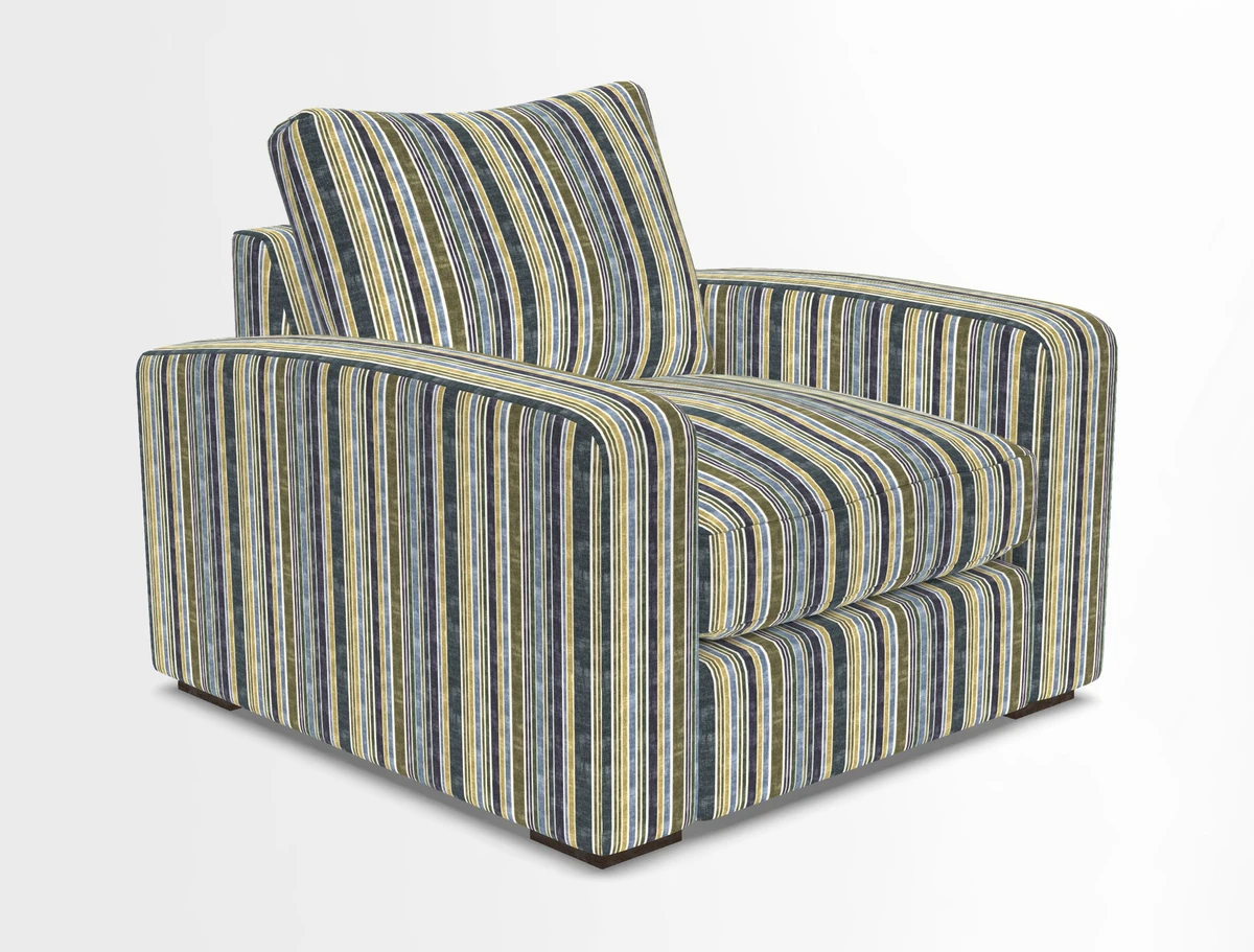Stockbridge Chair in Two Tone Plain Biscuit