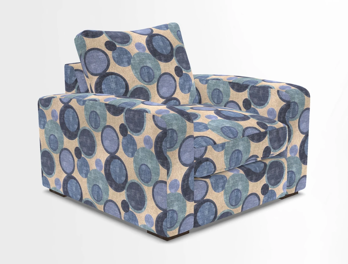 Stockbridge Chair in Two Tone Plain Biscuit