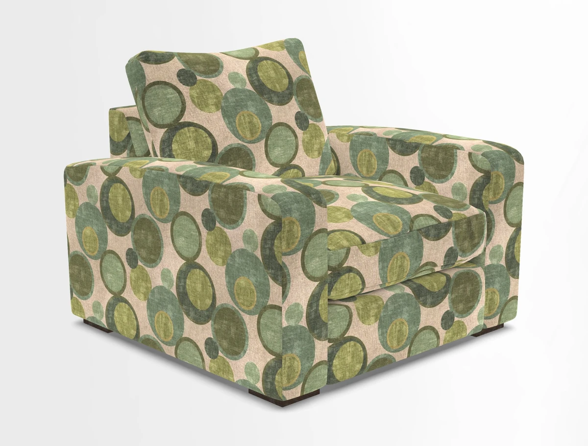 Stockbridge Chair in Two Tone Plain Biscuit