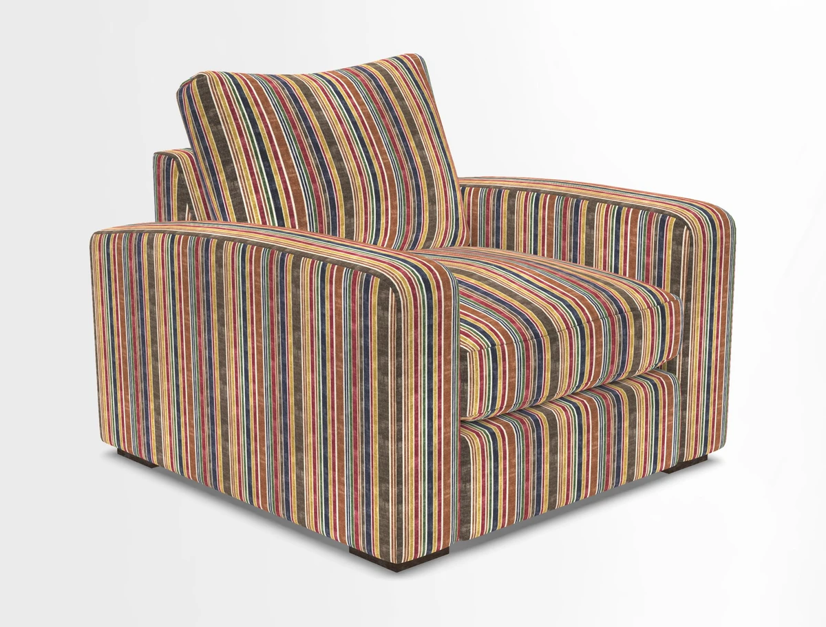 Stockbridge Chair in Two Tone Plain Biscuit
