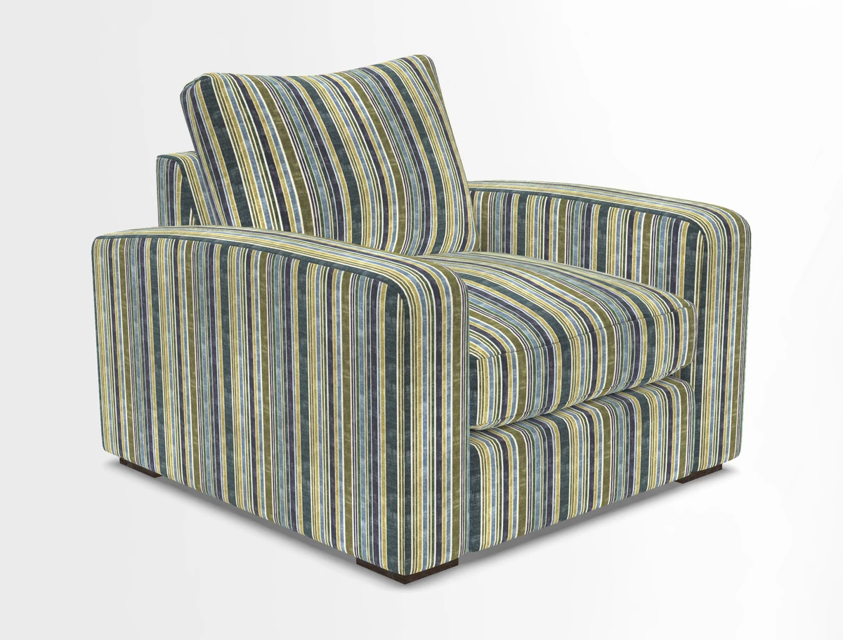 Stockbridge Chair in Two Tone Plain Biscuit