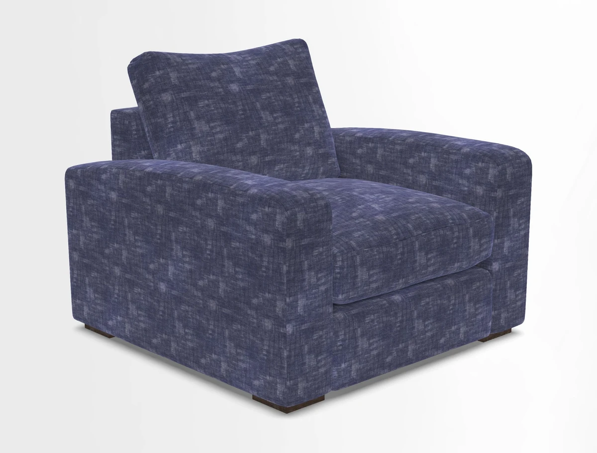 Stockbridge Chair in Two Tone Plain Biscuit