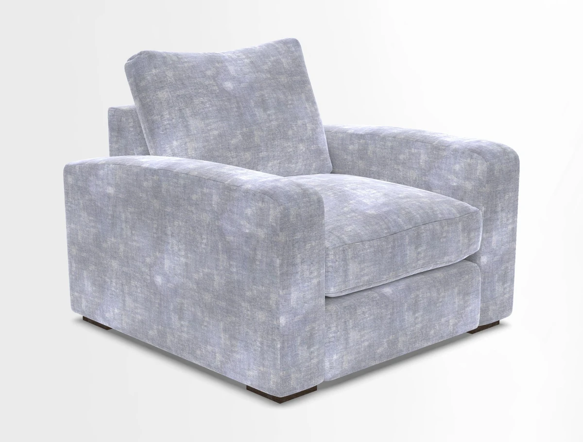 Stockbridge Chair in Two Tone Plain Biscuit