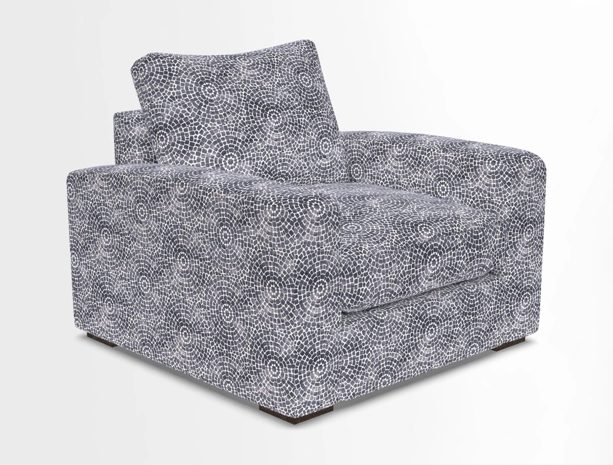 Stockbridge Chair in Two Tone Plain Biscuit