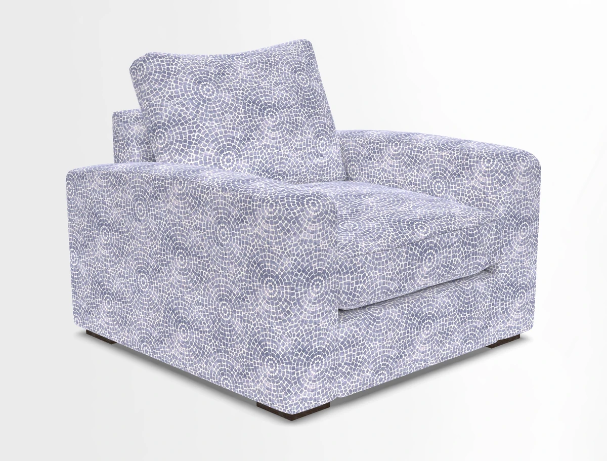 Stockbridge Chair in Two Tone Plain Biscuit