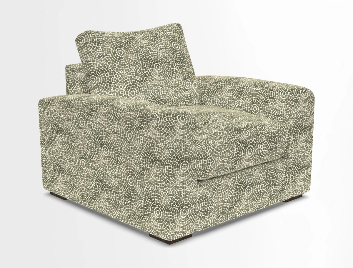 Stockbridge Chair in Two Tone Plain Biscuit